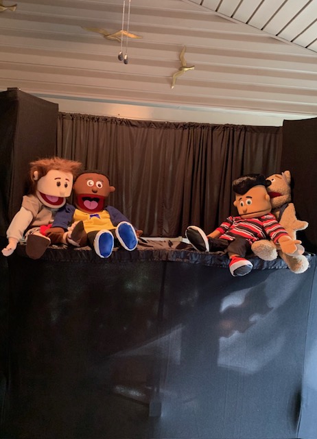 Puppets hangingout